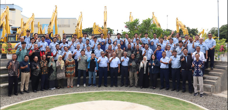 Kerjasama Prodi Teknik Mesin dengan Komatsu